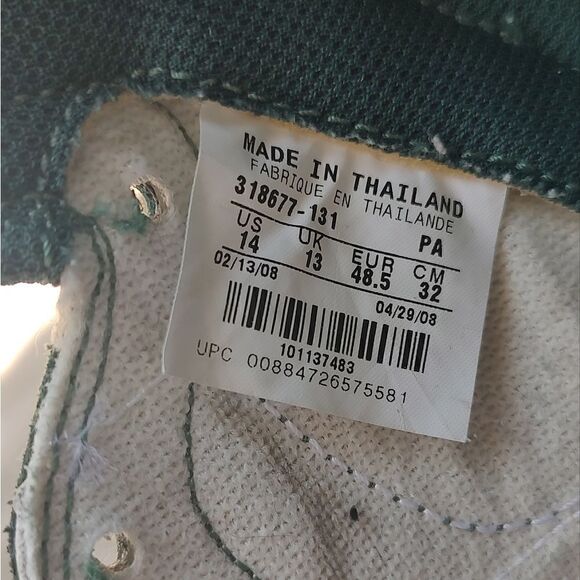 NIKE Terminator High Vintage Noble Green Size 14 - Picture 6 of 12